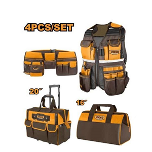 ست 4 عددی کیف ابزار و جلیقه اینکو مدل COS230910