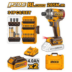 پیچ بند شارژی امپکت 20 ولت اینکو مدل COSLI240966