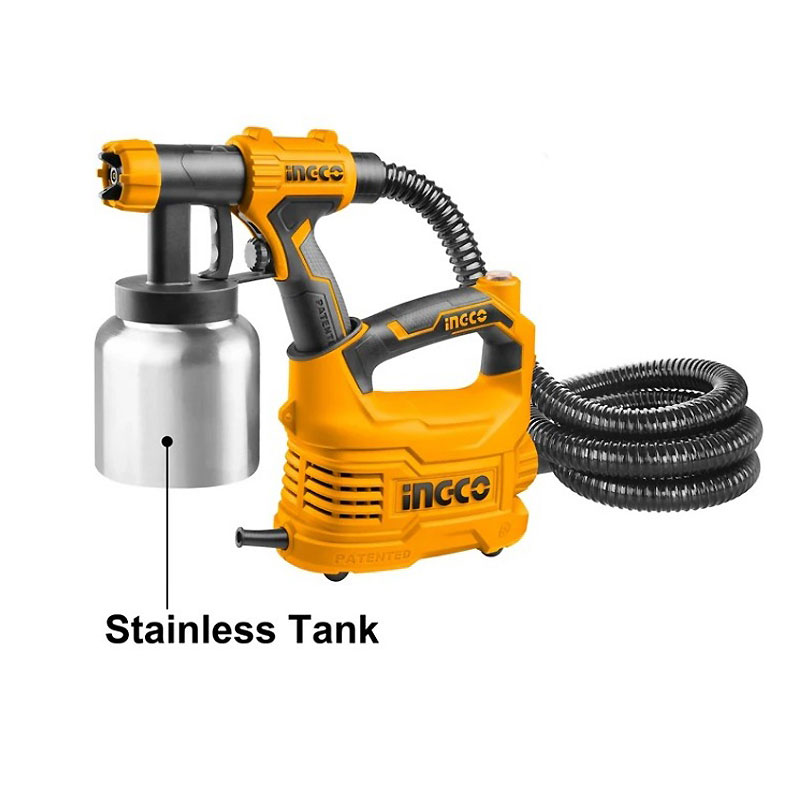 پیستوله رنگ پاش 550 وات اینکو مدل SPG5008-2