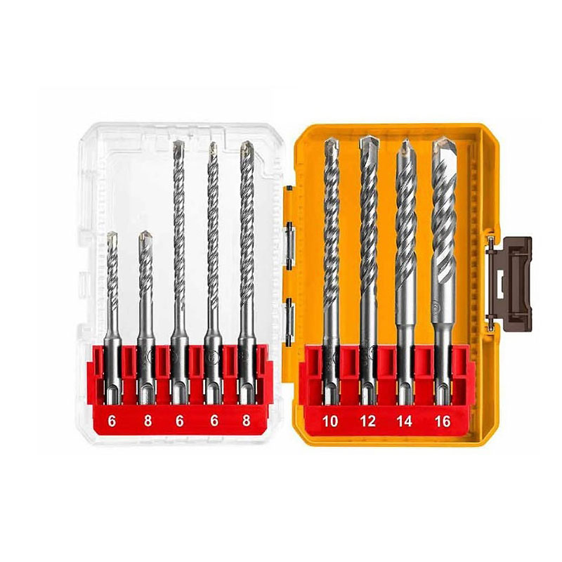ست مته چهار شیار 9 عددی اینکو مدل AKDL30906 ست مته چهار شیار 9 عددی اینکو مدل AKDL30906
