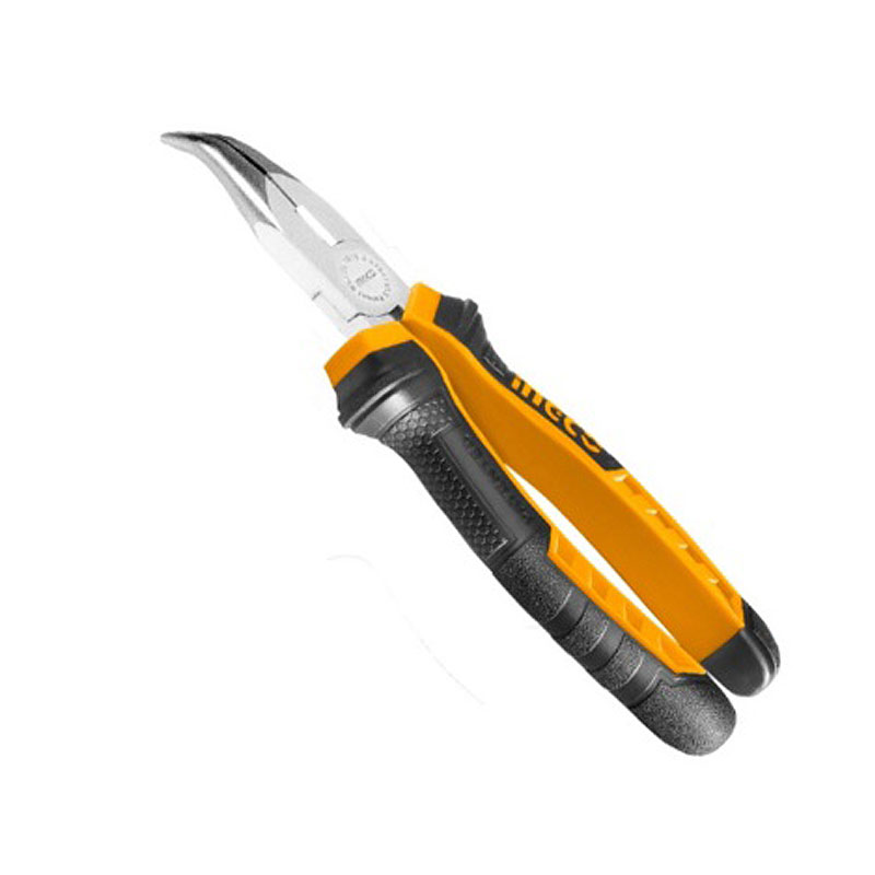 انبر دم باریک سر کج 6 اینچ اینکو HBNP08168