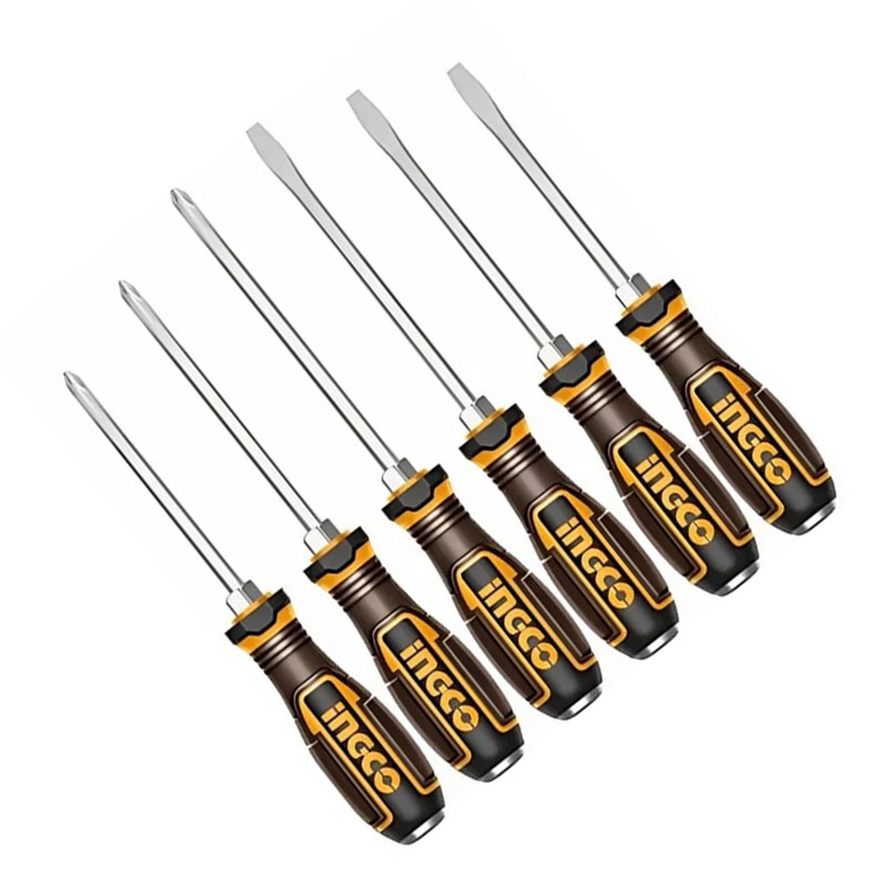 ست 6 عددی پیچ گوشتی ضربه خور اینکو مدل HGTST0608